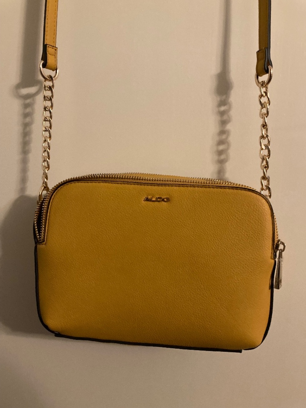 New ALDO Mustard Yellow Crossbody/Shoulder Bag